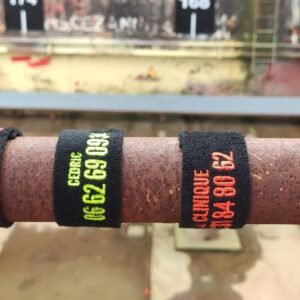 SCRATCH noir / jaune " lot de 4 "